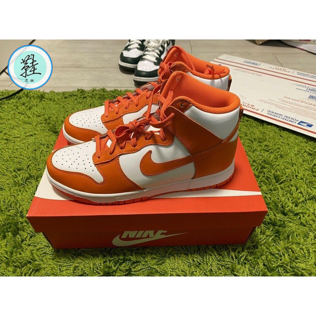 Nike Dunk Hi Retro Syracuse 白 橘 男鞋 經典款 高筒 【ACS】 DD1399-101