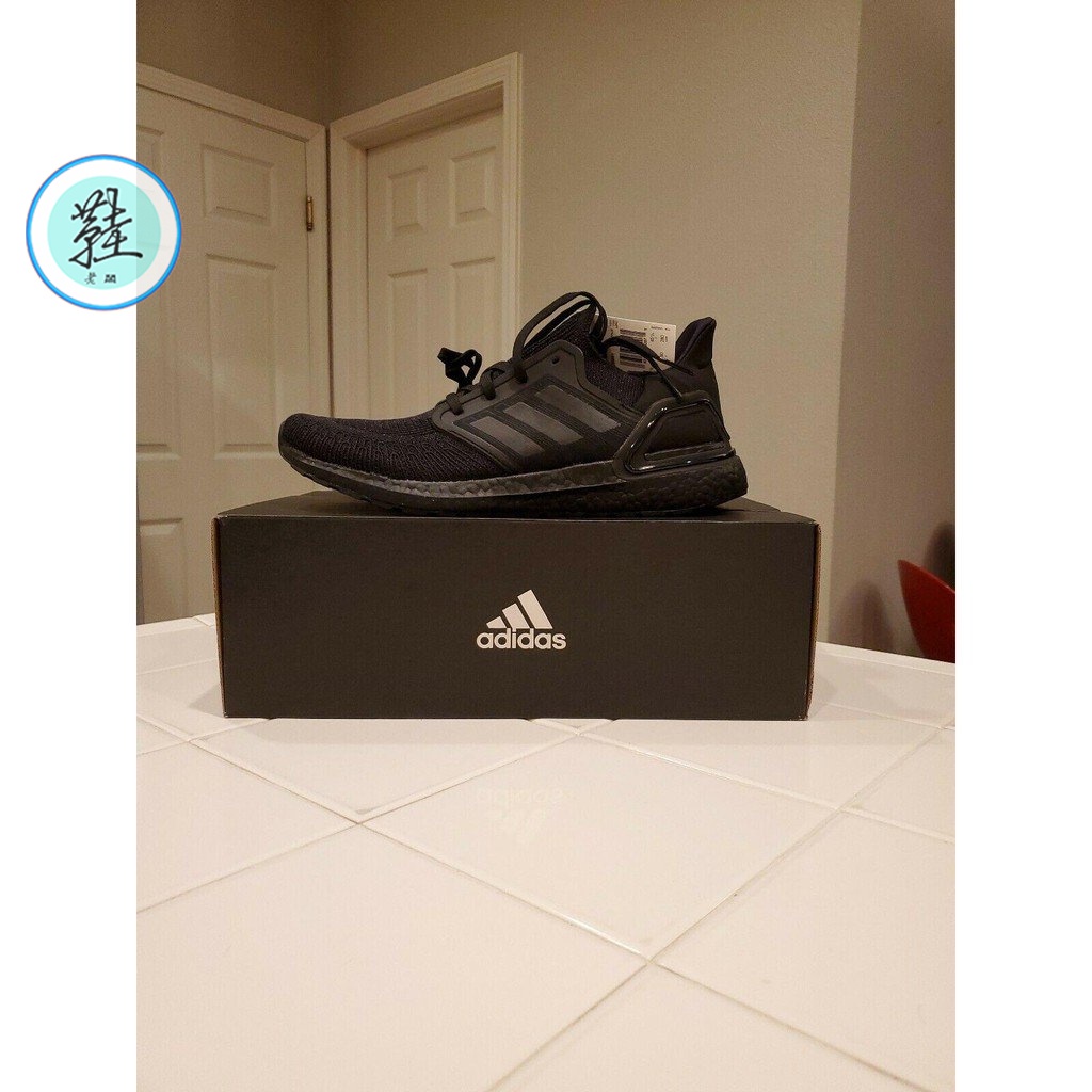 Adidas Ultra Boost 20 Black 黑 慢跑鞋 EG0691