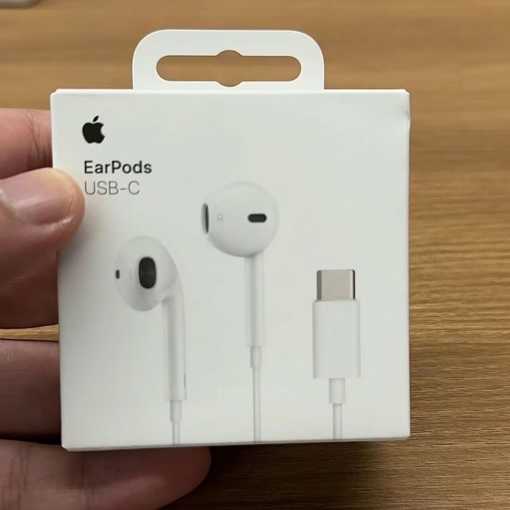 台灣現貨 Apple/蘋果有線耳機 EarPods (USB-C) 入耳式線控耳機 iphone15全系列 ipad