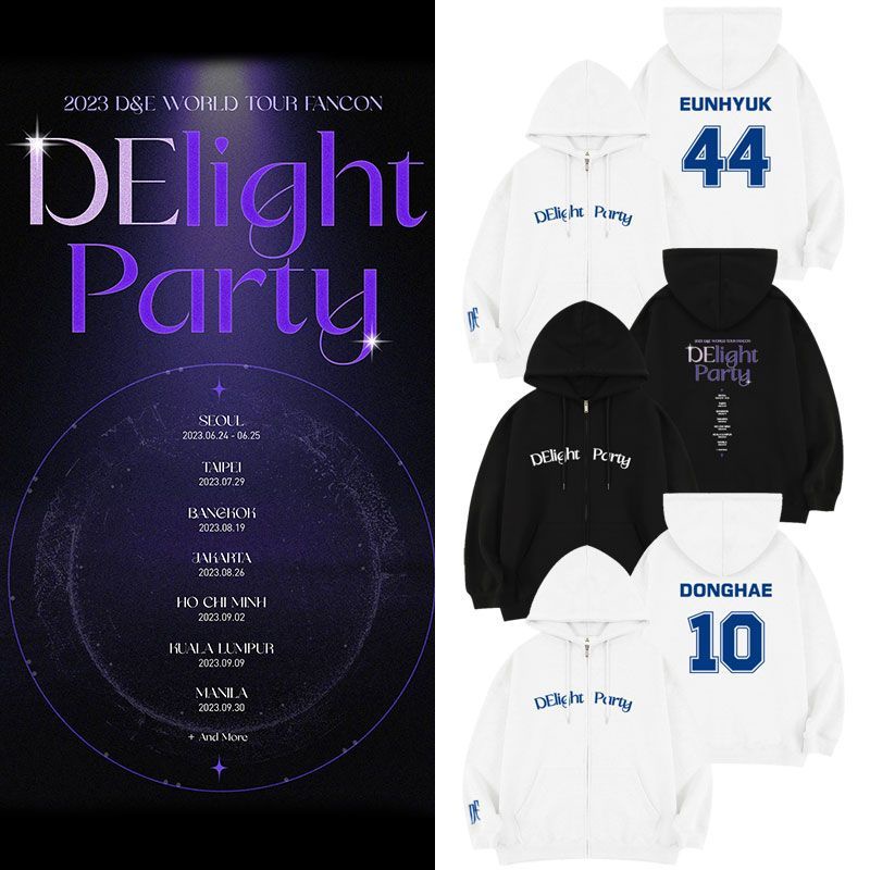 super junior D&amp;E演唱會DElight Party李東海銀赫同款衛衣服開衫