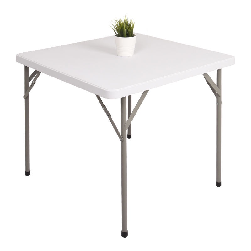 凳子◄♝餐廳可折疊方桌家用餐桌正方形麻將客廳四方桌便攜塑料桌子