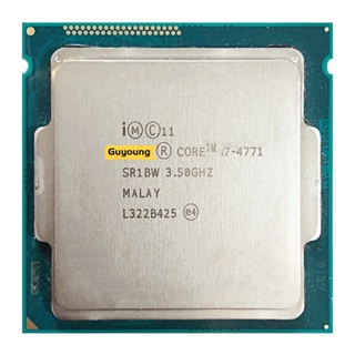✵Yzx Core i7 4771 i7-4771 3.5 GHz 二手四核 CPU 處理器 8M 8