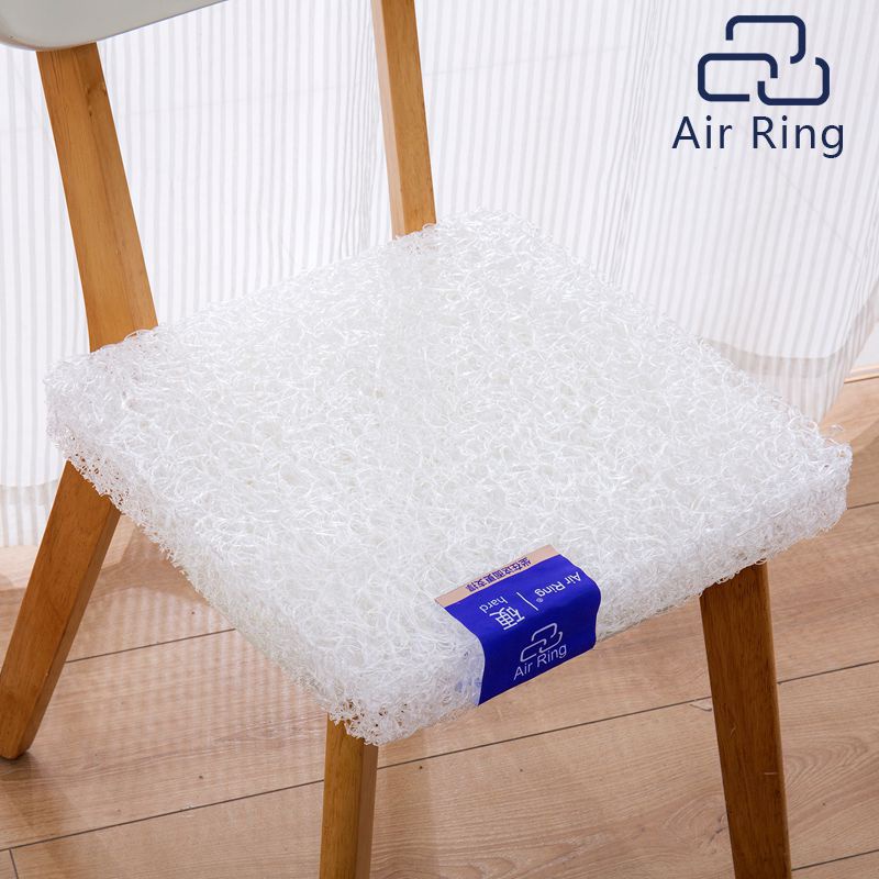 AirRing日本4D空氣纖維夏季坐墊椅墊辦公室久坐透氣汽車涼坐墊