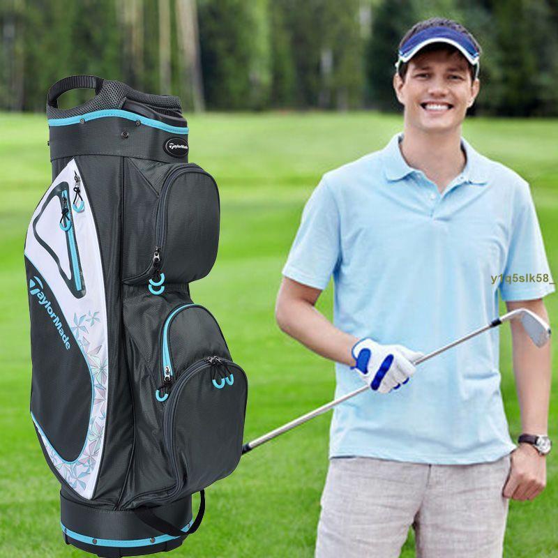 (明天adbO) 支架包 球桿包 新款Taylormade泰勒梅男女高爾夫球包標準高爾夫球桿背包高爾夫球包