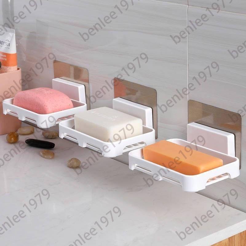 ⭐台灣出貨⭐免打孔 雙層三層 香皂盒子 衛生間 置物架瀝水架肥皂盒慮水香皂盒子 EJMF