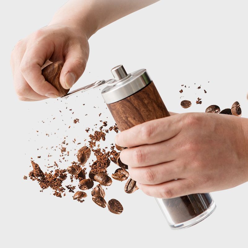 熱銷*爆款歐烹手搖式磨豆機咖啡豆磨豆研磨機機器家用咖啡磨手沖手磨咖啡機