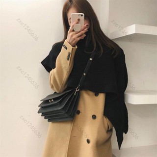 ✨桃園出貨 免運✨高領不規則套頭毛衣鬥篷披肩女秋冬外塔黑色脖套毛線針織圍巾圍脖