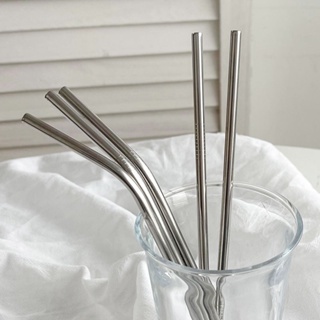 Glass straw stainless steel straw milk tea straw pipet