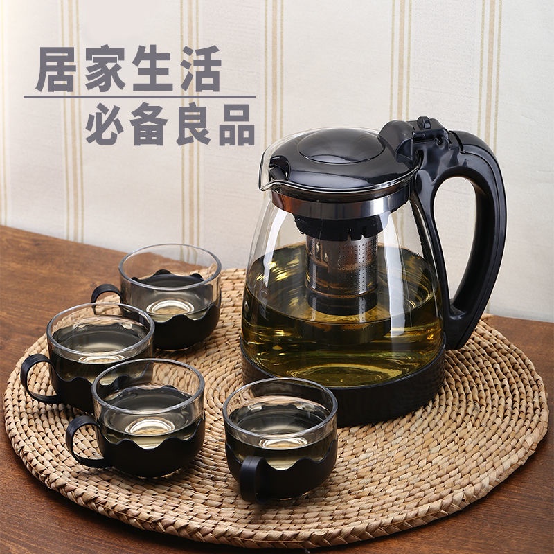 🔥熱銷款🔥1000/2000ML玻璃耐高溫泡茶壺茶吧機專用大容量花茶壺養生壺家用richardchen958