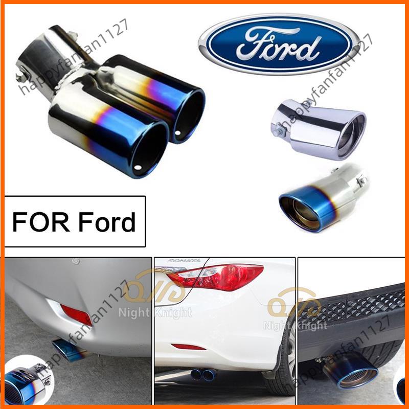廠家直銷 汽車尾管 尾喉烤藍 消音器 改裝排氣管 適用福特 Ford Focus MK2 MK2.5 MK MK.5