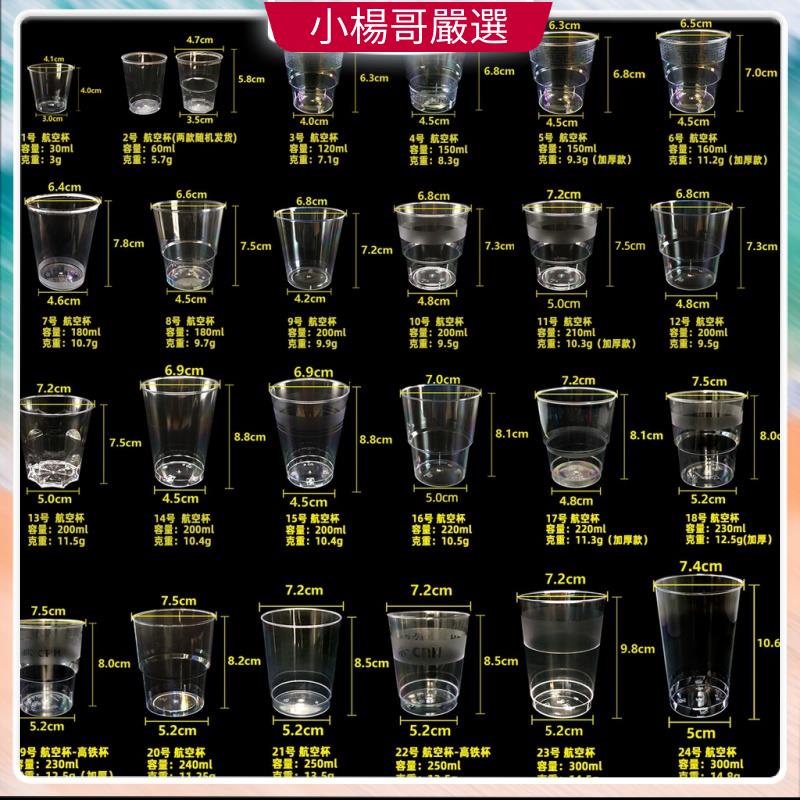 小楊哥推薦加厚航空水晶杯 試用酒杯硬塑膠透明杯 航空杯 迷你 一次性杯子 飲料杯 硬質塑膠杯 透明 試喝杯 品嘗杯三隻羊