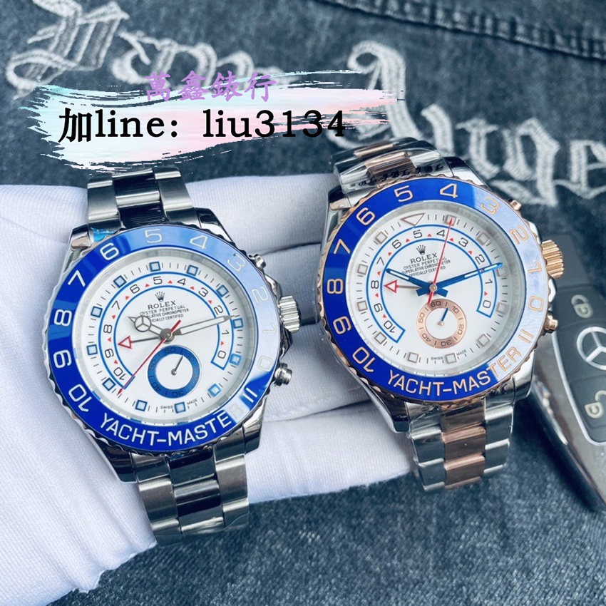 勞力士Rolex手錶40mm遊艇名仕型II116680-78210WT男士時尚商務腕錶自動機械錶勞力士男錶