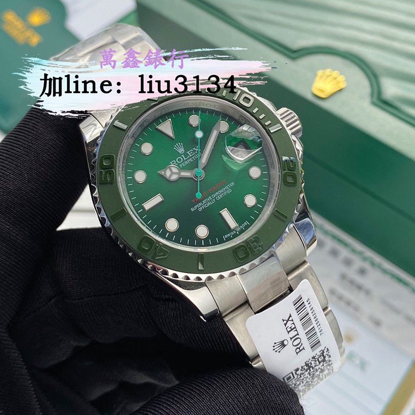 勞力士Rolex手錶YM遊艇系列40mm原裝進口8215全自動機械機芯藍寶石玻璃(超強防水)防指紋陶瓷圈男錶