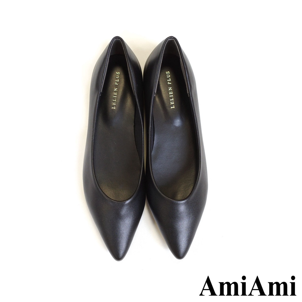 【AmiAmi】 尖頭平底高跟鞋 女鞋 CX2415