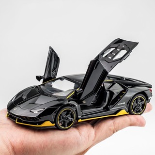 1:32藍寶堅尼 LP770模型 蘭博基尼 閤金 跑車模型 兒童玩具車 汽車模型 超跑模型 閤金藍寶堅尼 汽車模型 XS