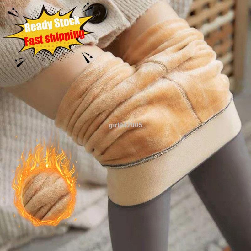 品質優選❤保暖連褲襪襯裡厚實半透明冬季女士保暖羊毛打底褲超薄彈力薄