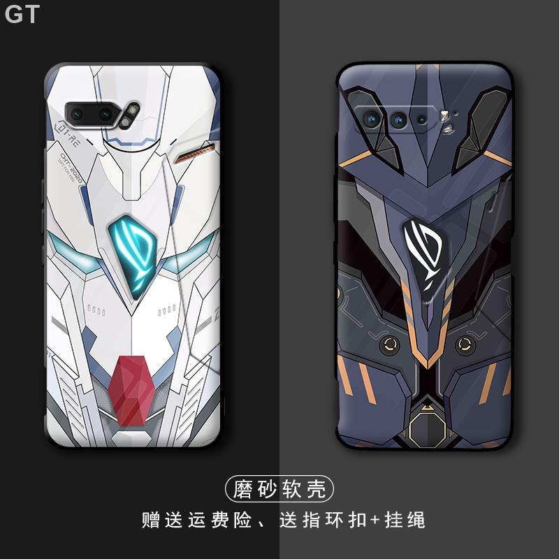 GT-熱賣☼炫酷手機殼 可客制華碩rog3手機殼機械鎧甲適用ROGPhone3電競高達男動漫黑邊敗家之眼2科技炫酷幻