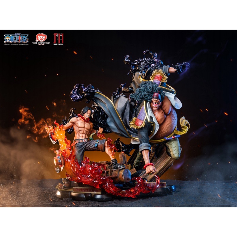 朝暮間 正品 現貨 集美殿堂 艾斯 VS 馬歇爾 D 提奇 限量雕像