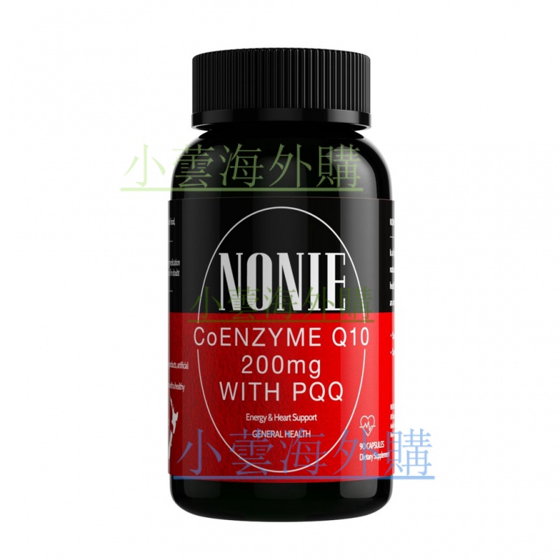 NONIE 還原型輔酶Q10 200mg+PQQ10mg 90粒