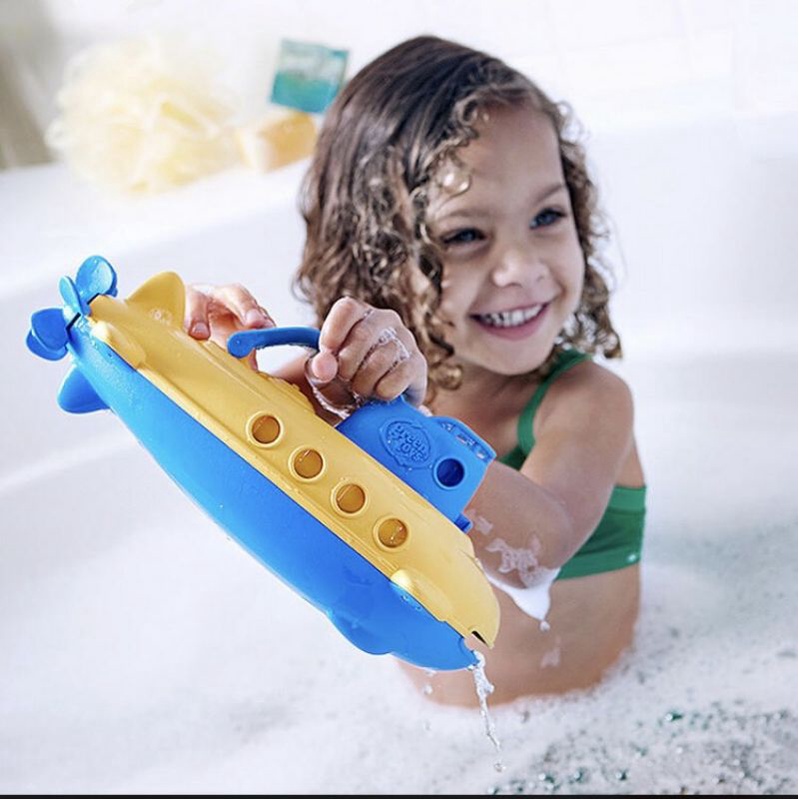 玩不到1個月，6折售)美國 Green Toys 潛水艇 （原買$1580）洗澡 玩具 好市多 Costco 兒童 寶寶