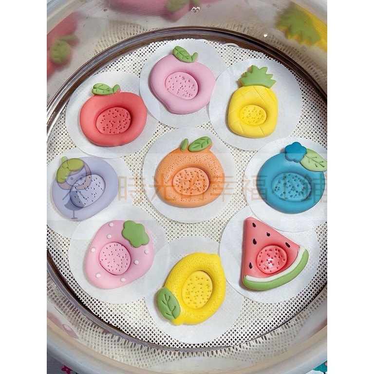 時光的幸福小鋪#水果系列小披薩饅頭模具寶寶花樣造型饅頭面食模具