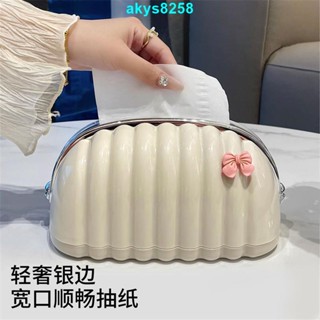 臺灣出貨紙巾盒 ins風高顏值家用網紅抽紙盒 客廳臥室紙抽盒 浴室洗臉巾收納盒SHYD