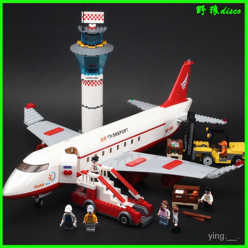 『機場係列』 兼容樂高 飛機係列 益智 拚裝 男孩 拚圖模型 大型客機 航空飛機 火箭 航空模型飛機係列 積木玩具
