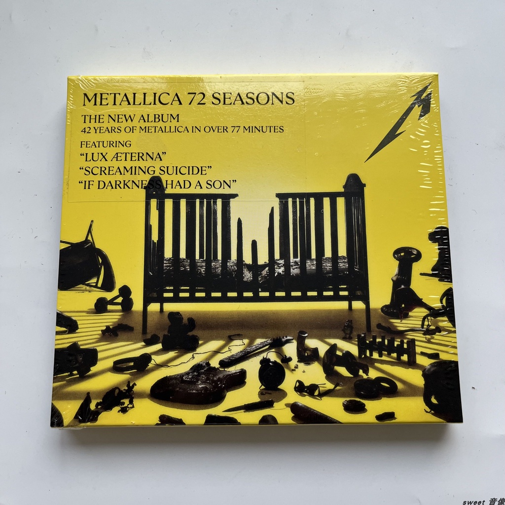 全新CD 重金屬樂隊 Metallica 72 Seasons 專輯CD3/12