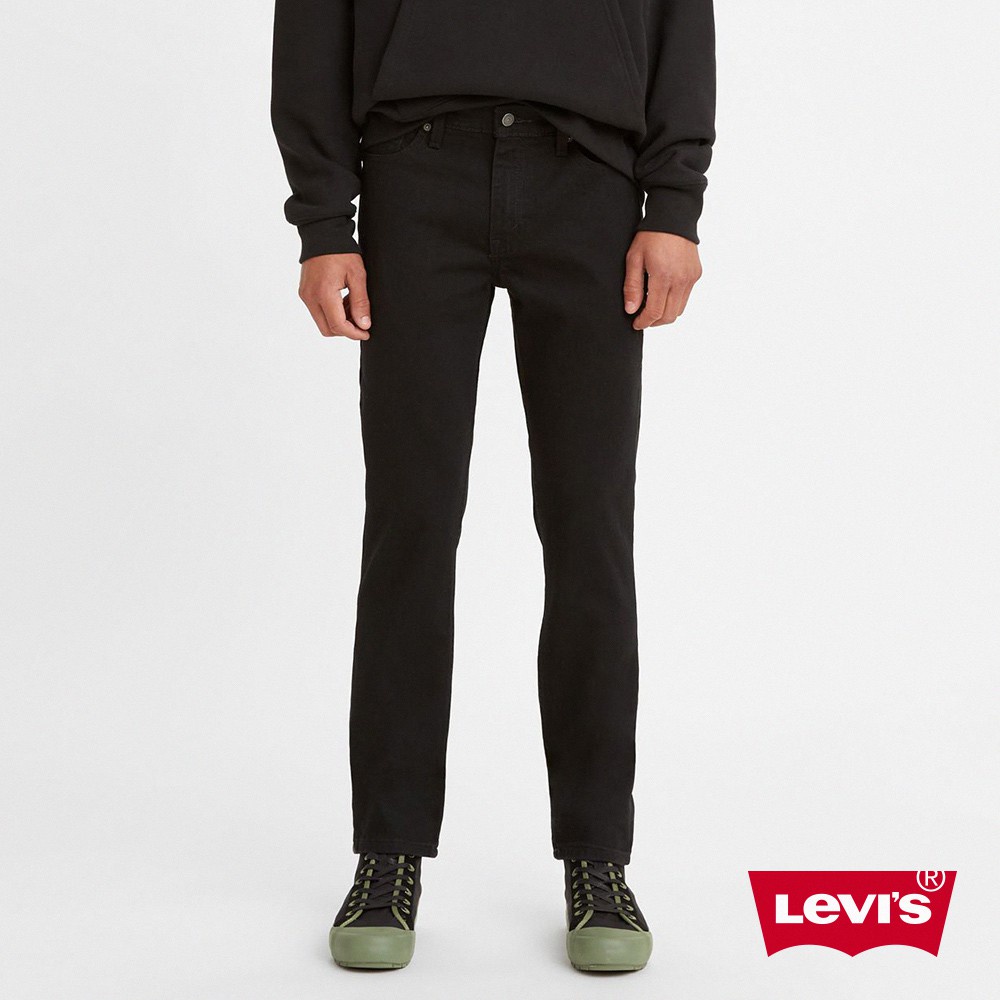 Levis 511低腰修身窄管牛仔褲 / 黑色基本款 / 黑皮牌 / 彈性布料 男款 熱賣單品 04511-1907