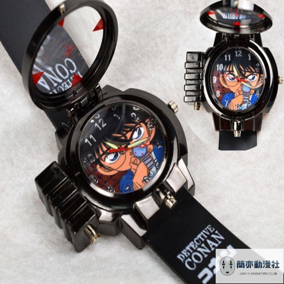 ⭐新品⭐名偵探柯南手錶 同款 紅外線手錶 學生玩具電子錶 卡通多功能手錶 動漫手錶 交換禮物 學生手錶