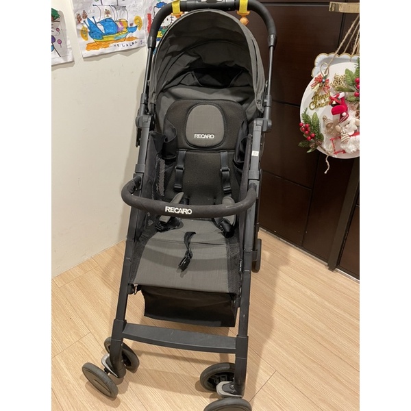 二手recaro easylife石墨灰推車亞洲版秒收推車嬰幼兒手推車