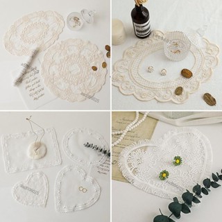 🐱‍🏍臺灣出貨🐱‍🏍古典蕾絲桌墊刺繡 拍照道具 拍照背景布 餐巾 復古 拍攝道具 拍照背景 桌巾桌布 鏤空