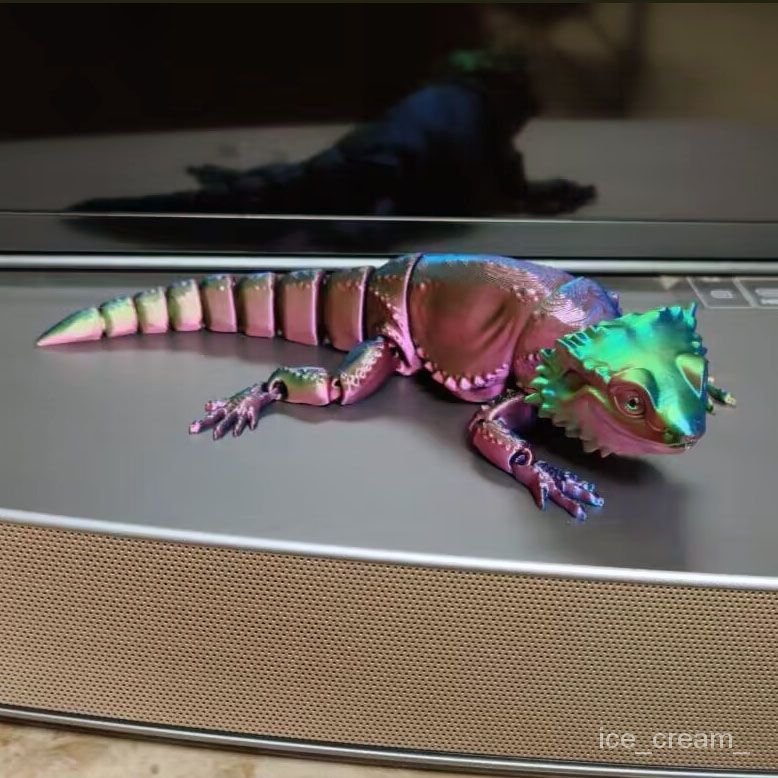 3D打印蜥蜴蠍子玩具擺件兒童禮物全身關節可動生日自由造型擺動 QMUB