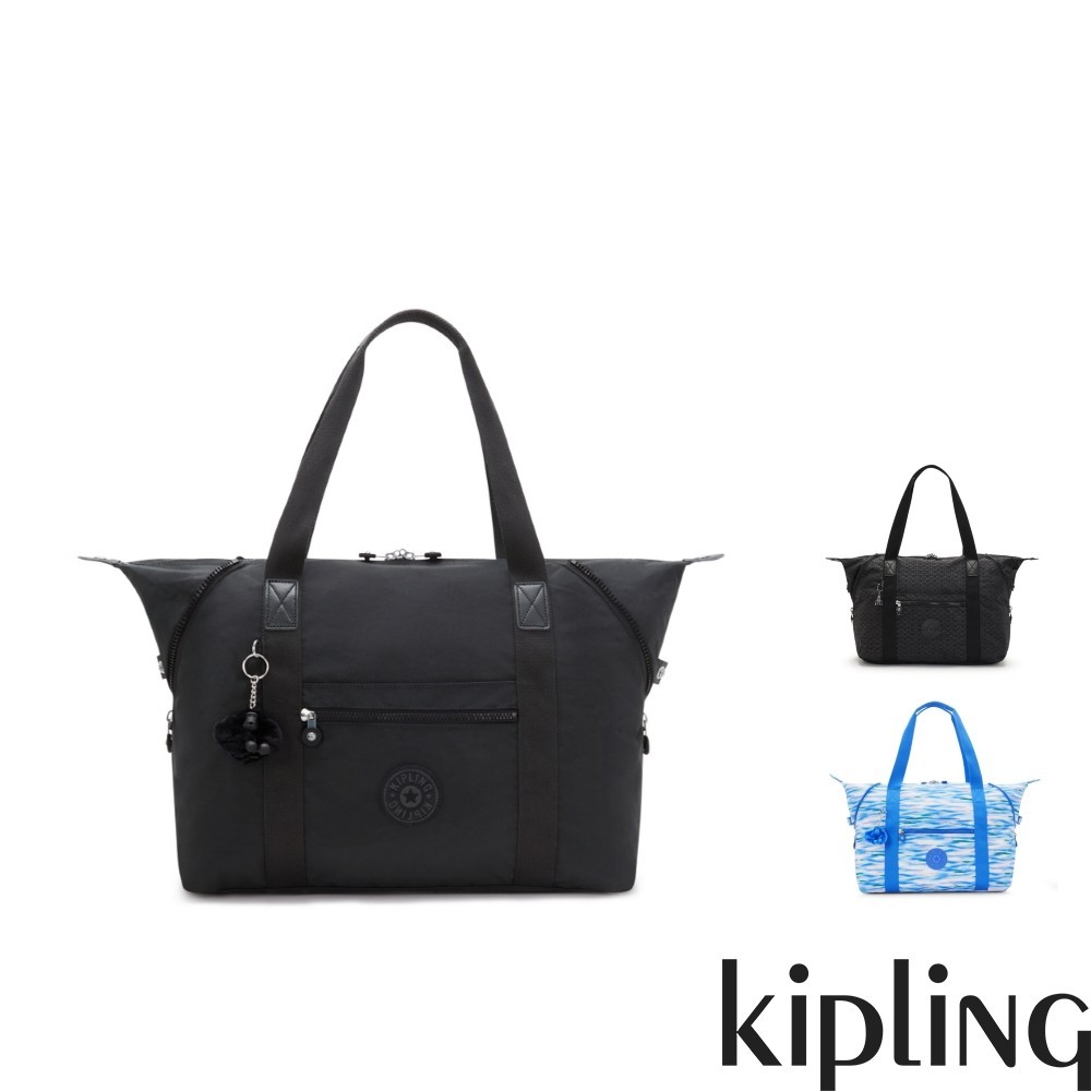 Kipling手提側背包-ART M(多款任選)