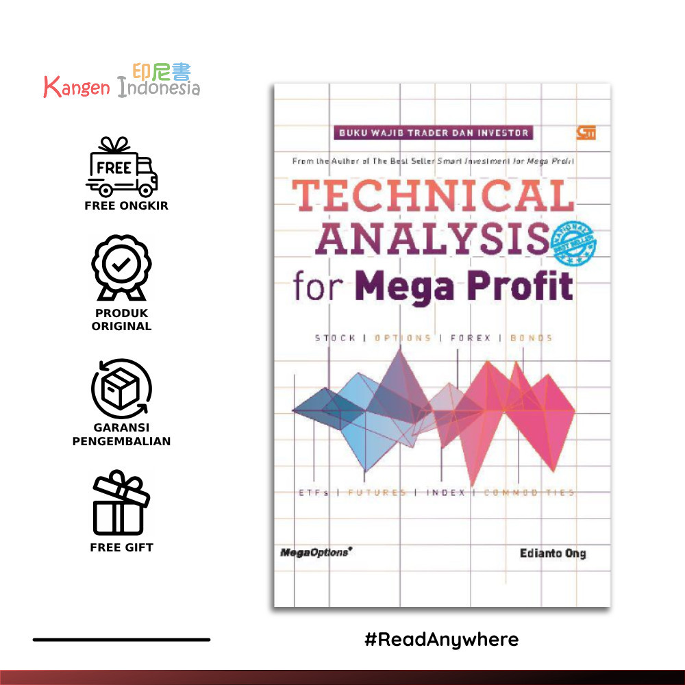 Buku Technical Analysis for Mega Profit Original