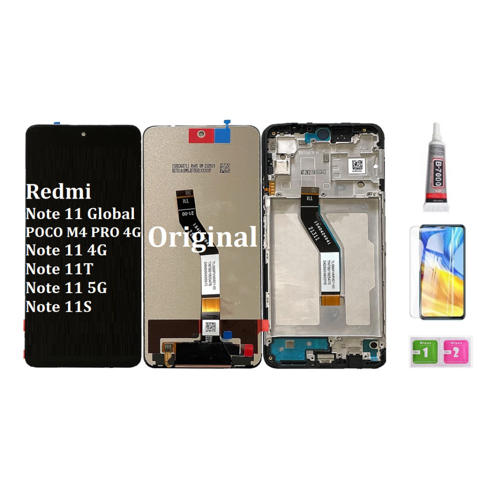 ☝原廠帶框螢幕總成兼容紅米Redmi Note 11 Note 11S 4G 5G M4