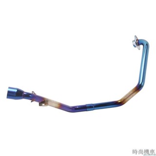 【排氣管】機車適用雅馬哈YAMAHA FZS150改裝不鏽鋼前段支架歧管FZS150i改裝排氣管接尾段51mm臺蠍卡夢