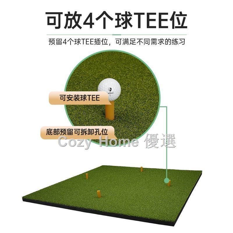 ☼✖caiton高爾夫球打擊墊 室內練習墊地毯 加厚仿真枯草 練習場專用
