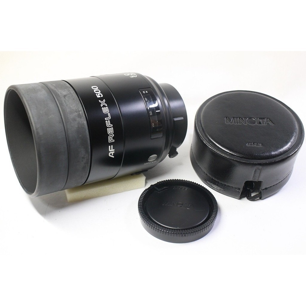 Minolta AF Reflex 500mm F/8 Mirror Lens Sony A