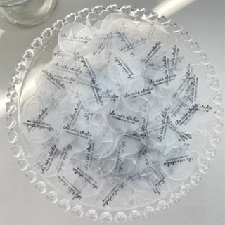 【SUN 客製】【外掛 插牌】透明 蛋糕插牌 訂製亞克力PVC插卡 烘焙店logo標籤 甜品裝飾 卡片設計