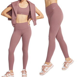 Nike Dri-FIT AS W NK DF 女 粉色 訓練 運動 低強度 緊身長褲 DQ6014-208