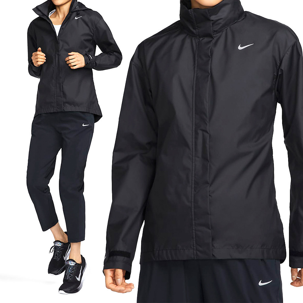 Nike As W Nk Fast Repel Jacket 女 黑色 運動 風衣 立領 外套 FB7452-010