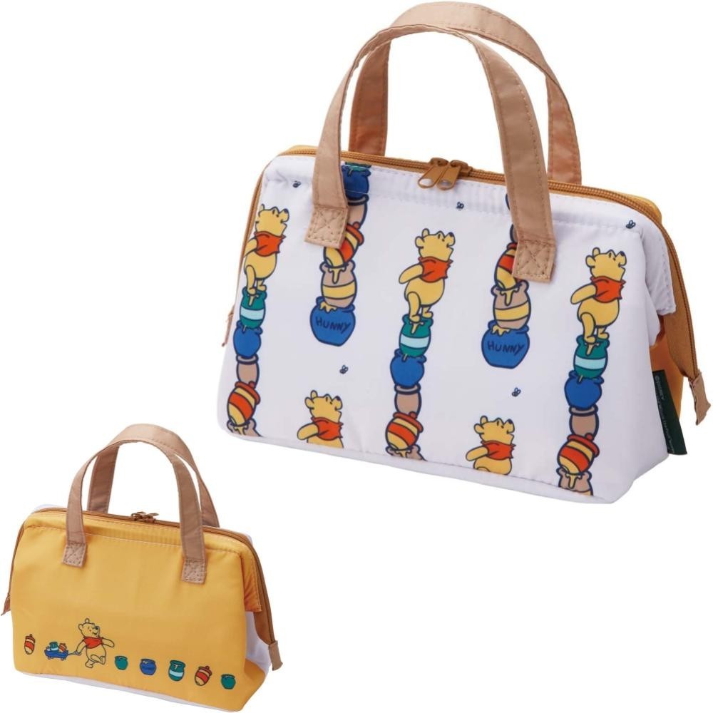 免運 日本進口 迪士尼 Disney 小熊維尼 Pooh 保冷便當手提袋(KGA1) 賣場多款任選