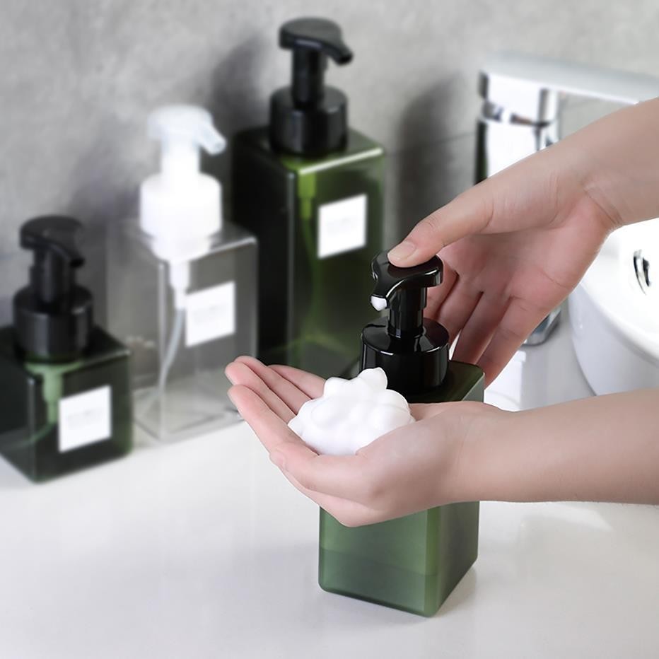 Empty Foaming Soap Dispenser Bathroom Hand Sanitizer Shampoo