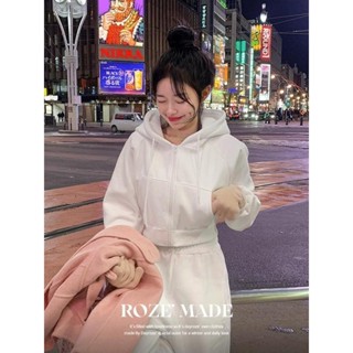 Codibook｜韓國 Dayroze 磨絨連帽外套［預購］拉鍊外套 連帽上衣 女裝