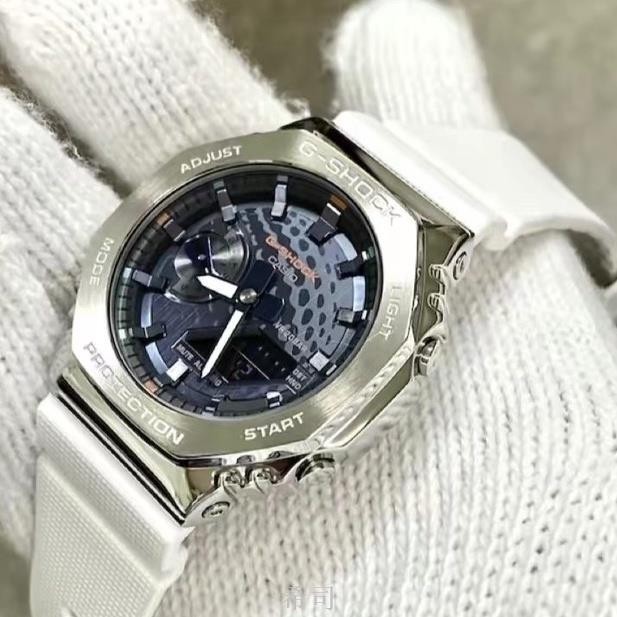 【希司】Gm2100 【新到貨】金屬錶殼男士防水手錶 GM-2100