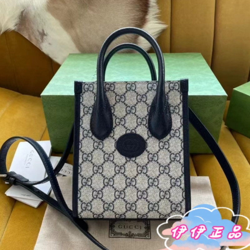 GUCCI 古馳 Retro Tote Mini 迷你 托特包/單肩包/斜背包/琴譜包 671623 手提包