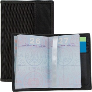 台灣現貨 美國《TRAVELON》拼接皮革防護護照夾 | RFID防盜 護照保護套 護照套 護照包 多功能收納包
