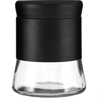台灣現貨 英國《Premier》旋蓋玻璃收納罐(黑800ml) | 收納瓶 儲物罐 零食罐