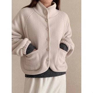 【Codibook】韓國 Qnigirls 羊羔毛外套大衣［預購］女裝